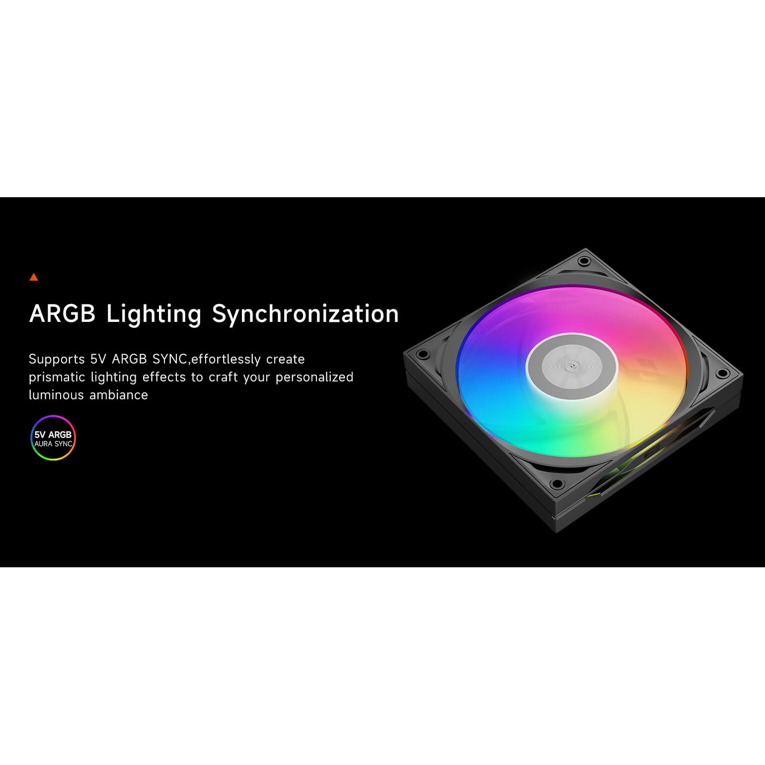 Вентилятор PCCOOLER FE120 ARGB Black (FE120 ARGB BK)