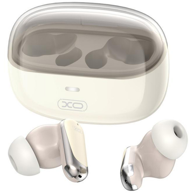 Навушники XO G42 Golden Bud Exquisite Beige
