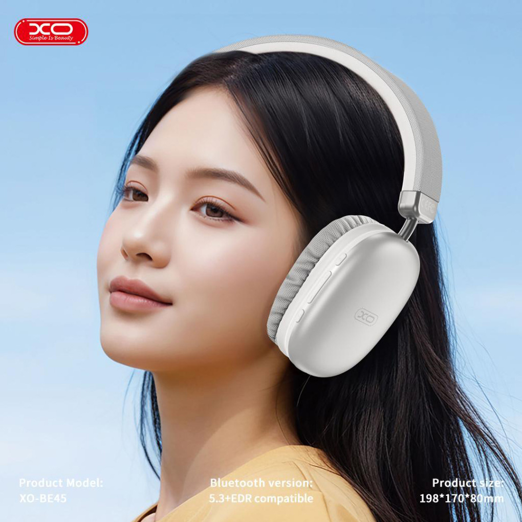 Навушники XO BE45 Silver