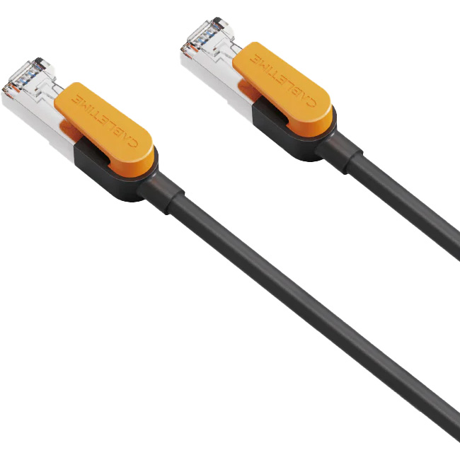 Патч-корд CABLETIME F/UTP Cat.6 CU 2м Black (CN61L)