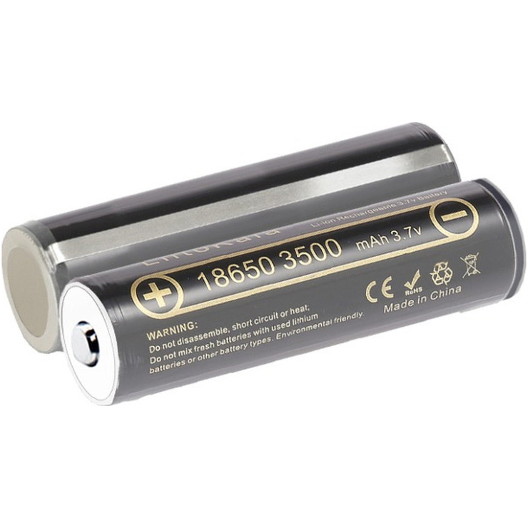 Акумулятор LIITOKALA Li-Ion 18650 3500mAh 3.7V TipTop (LII-35A-PCB)