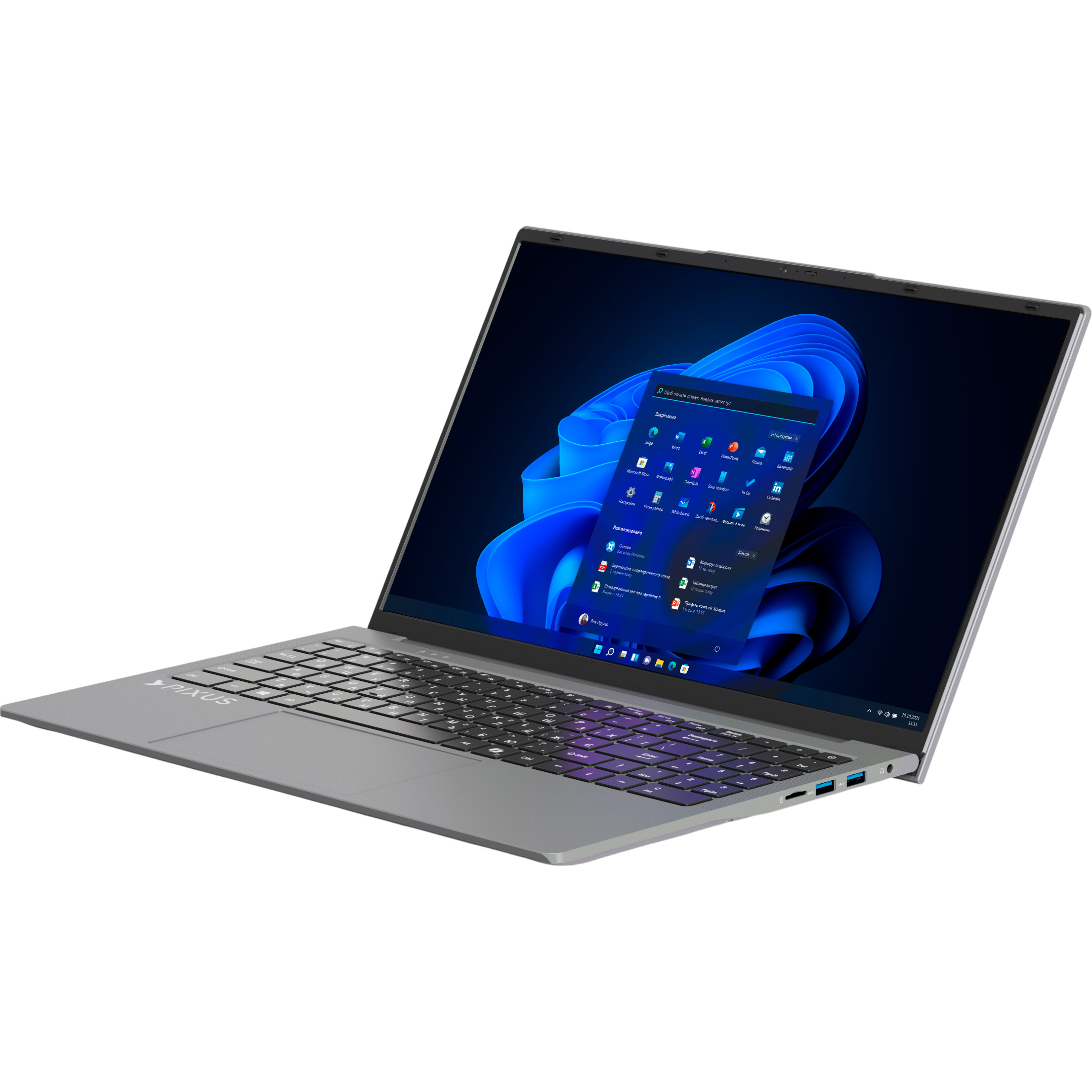 Ноутбук PIXUS Link N15 Gray (4897058532630)