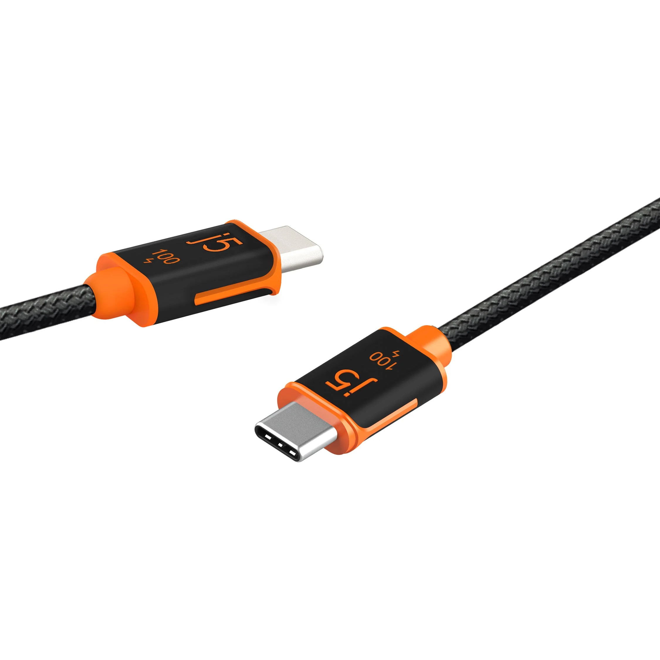 Кабель J5CREATE USB-C 100W Sync & Charge Cable 1.8м (JUCX25L18-N)