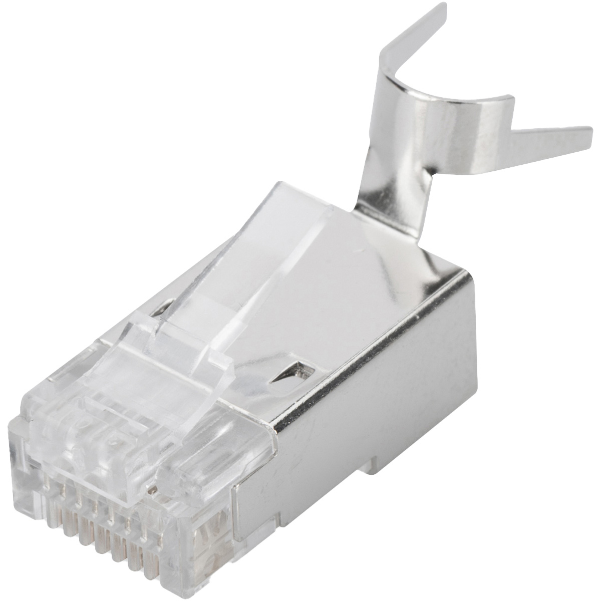 Конектор DIGITUS RJ-45 STP Cat.6a 100шт/уп Silver (DN-219604)