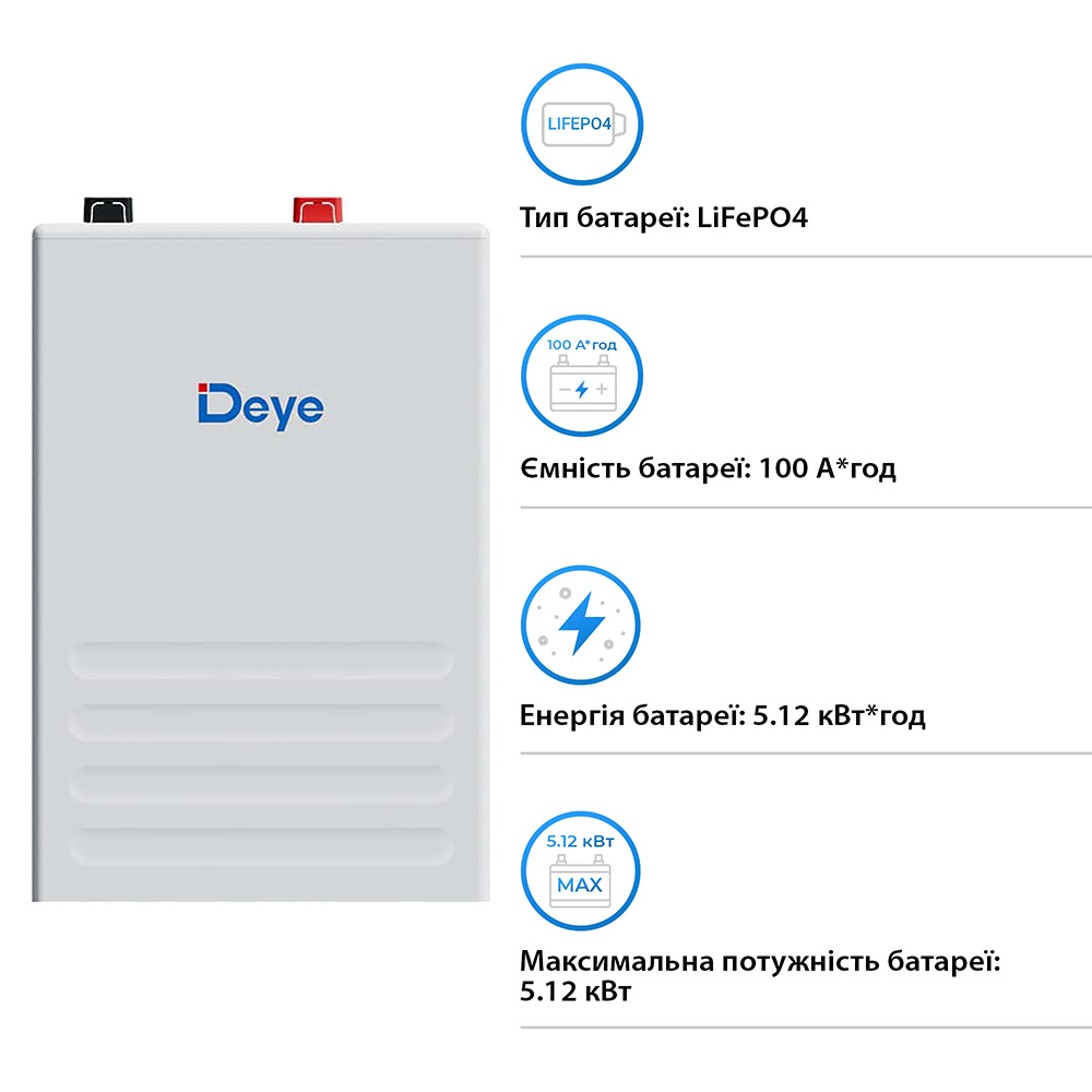 Аккумуляторная батарея DEYE SE-F5 Plus-L