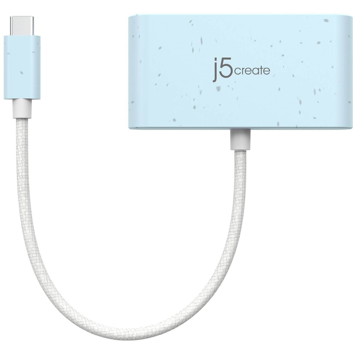 Порт-репликатор J5CREATE USB-C to HDMI & USB 3.0 with Power Delivery Fresh Cyan (JCA379EC-N)