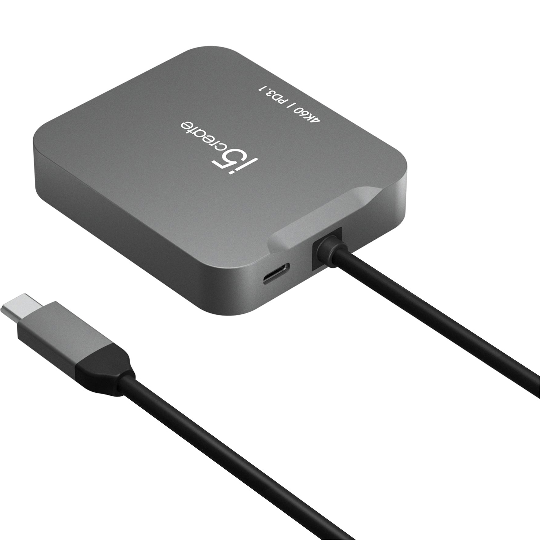 Порт-репликатор J5CREATE 4K60 Elite USB-C Travel Adapter (JCD3191-N)