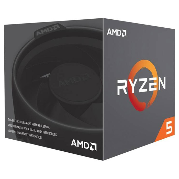 Процессор AMD Ryzen 5 1400 3.2GHz AM4 (YD1400BBAEBOX)