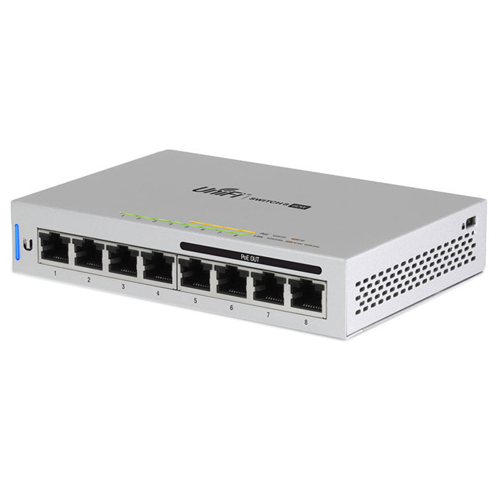 Коммутатор UBIQUITI UniFi Switch 8 60W (US-8-60W-EU)