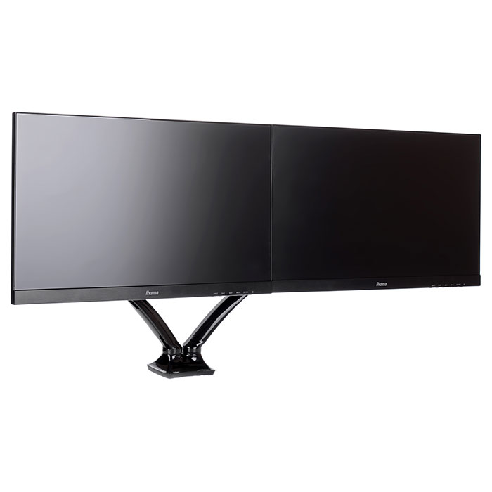 Крепление настольное для 2-х мониторов IIYAMA DS3002C-B1 10"-27" Black