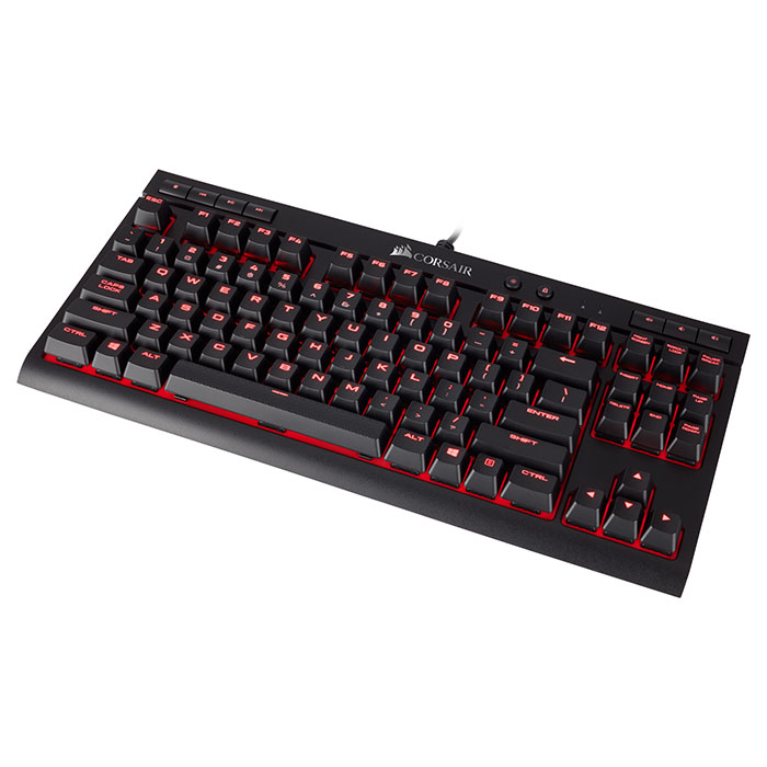 Клавіатура CORSAIR K63 Compact Mechanical Gaming Cherry MX Red (CH-9115020-NA)