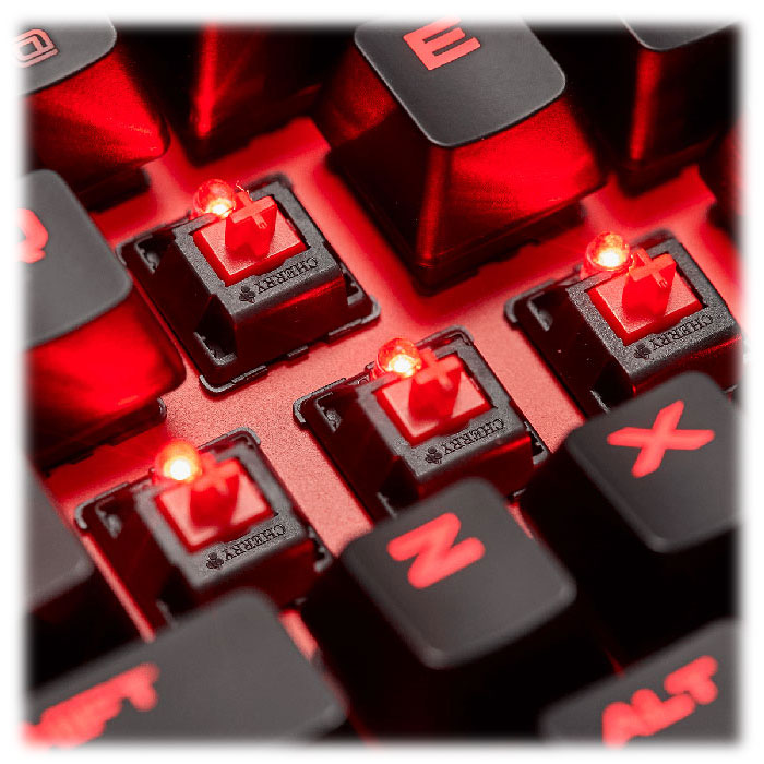 Клавіатура CORSAIR K63 Compact Mechanical Gaming Cherry MX Red (CH-9115020-NA)