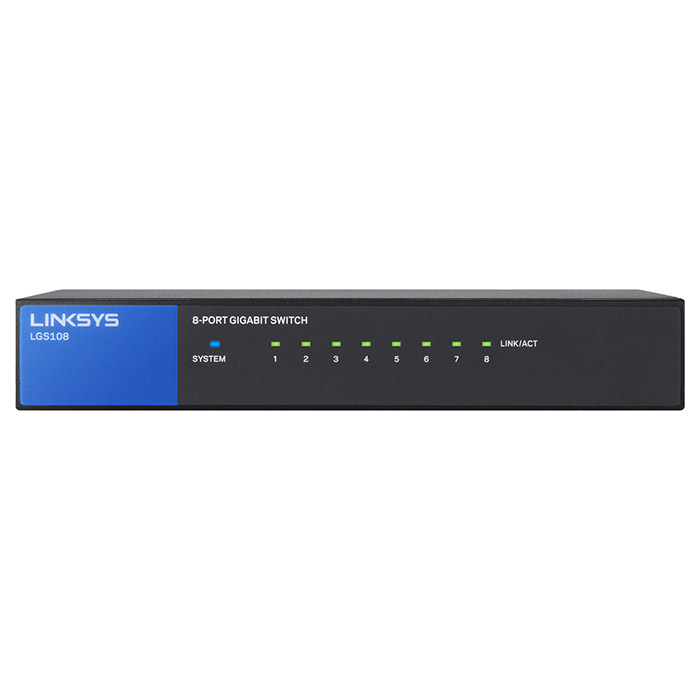 Коммутатор LINKSYS LGS108