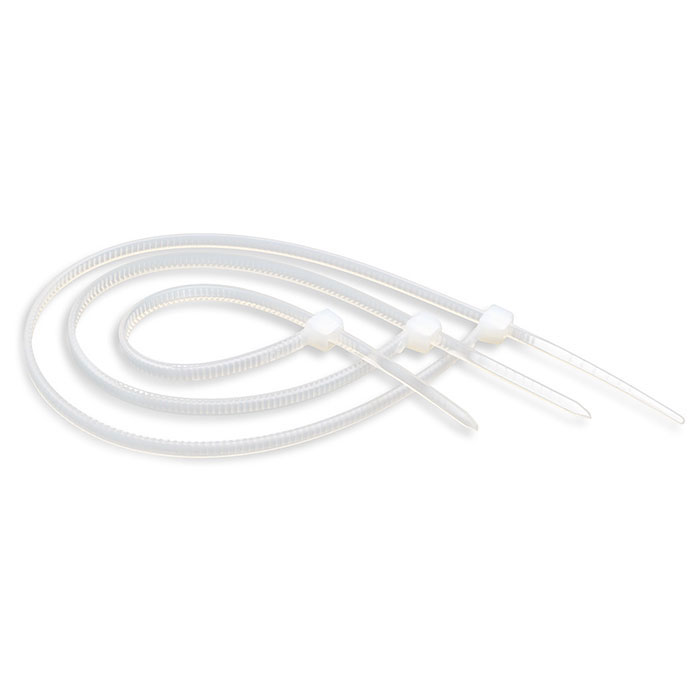 Стяжка кабельная ATCOM 150x2.5мм белая 100шт (4721)