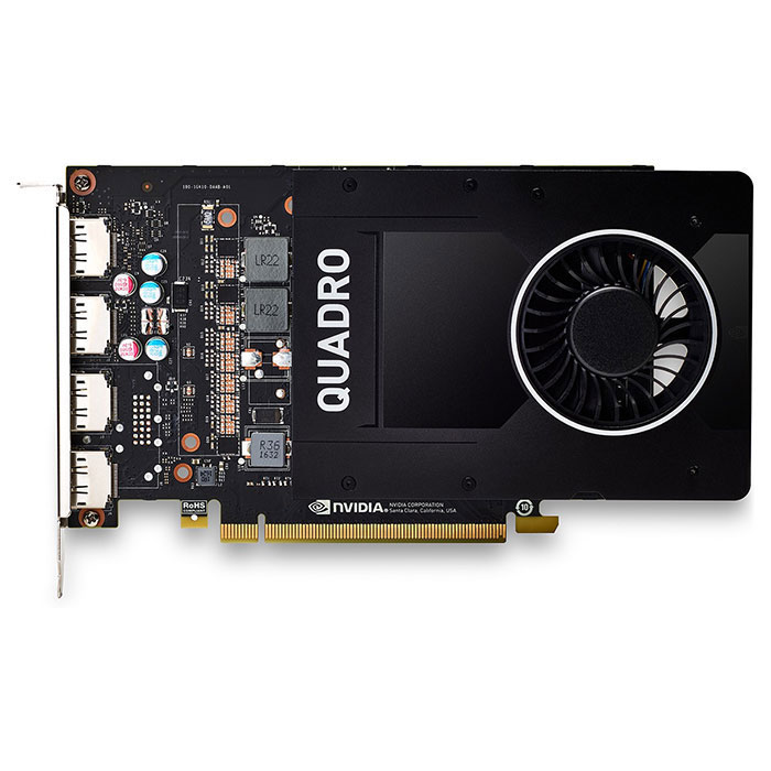 Видеокарта PNY nVidia Quadro P2000 5GB GDDR5 (VCQP2000-PB)
