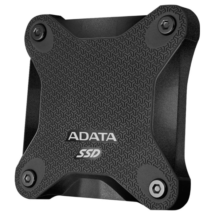 Портативний SSD диск ADATA SD600 256GB USB3.1 Black (ASD600-256GU31-CBK)