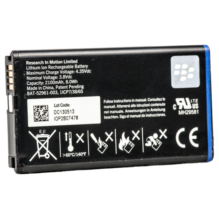 Акумулятор POWERPLANT Blackberry Q10 (N-X1) 2100мАгод (DV00DV6214)