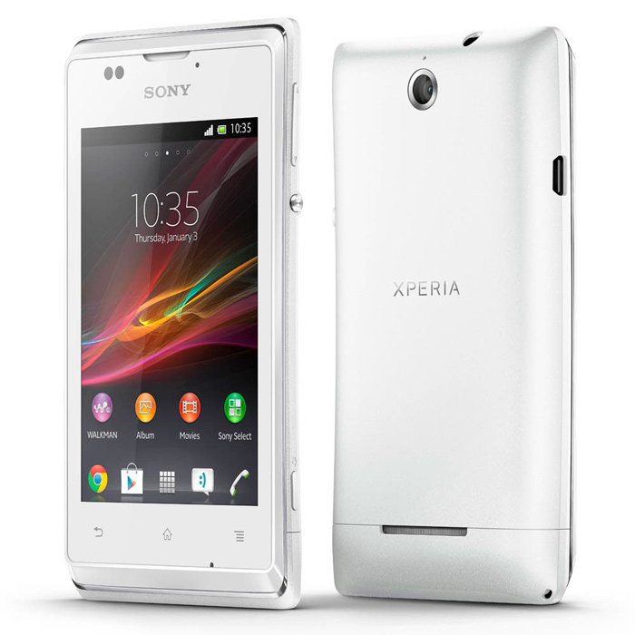 Смартфон SONY Xperia E C1505 White