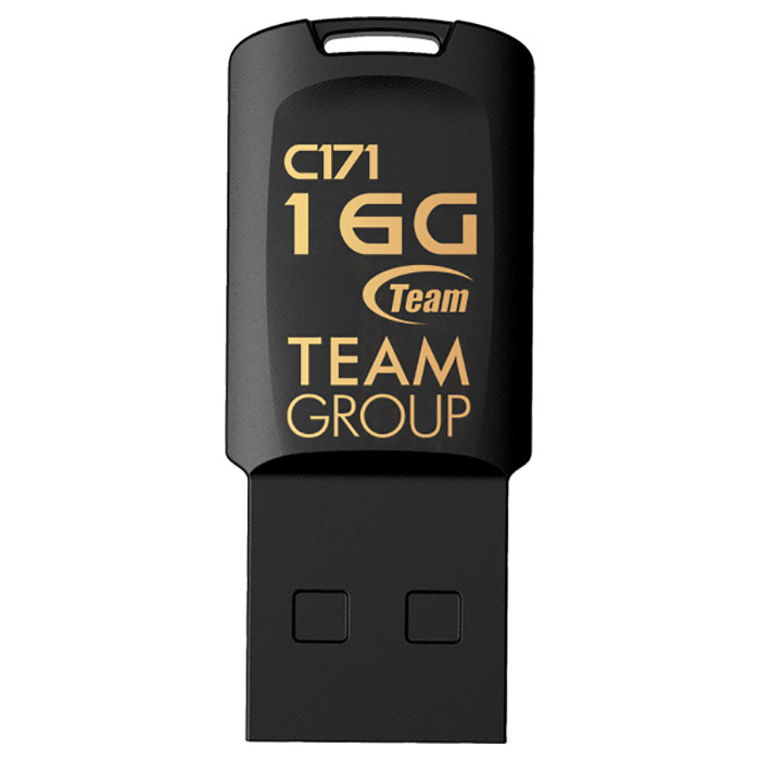 Флешка TEAM C171 16GB Black (TC17116GB01)