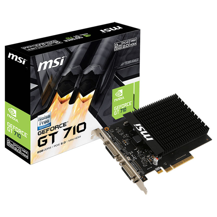 Відеокарта MSI GeForce GT 710 2GD3H H2D