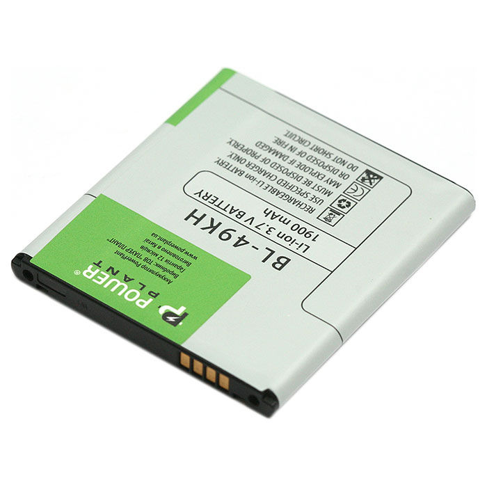 Аккумулятор POWERPLANT LG Nitro HD P930 (BL-49KH) 1900мАч (DV00DV6108)