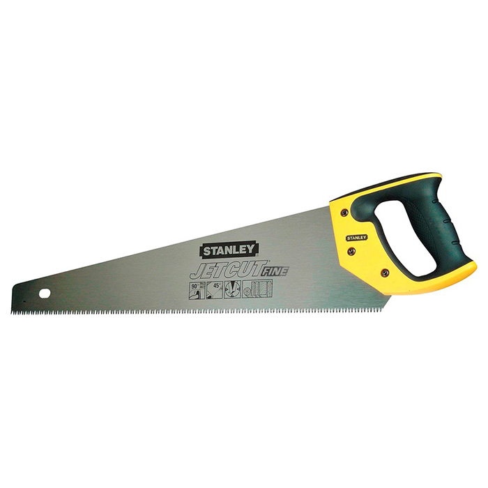 Ножівка по дереву STANLEY "Jet-Cut Fine" 450mm 11tpi (2-15-595)