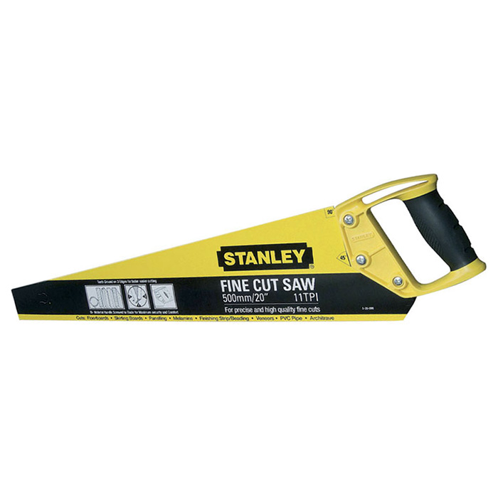 Ножовка по дереву STANLEY "OPP" 500mm 11tpi (1-20-094)