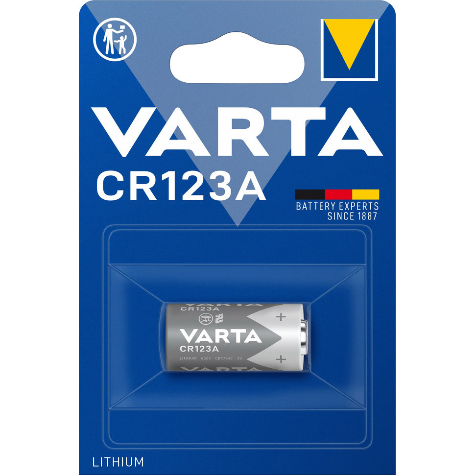 Батарейка VARTA Professional Lithium CR123A (06205 301 401)