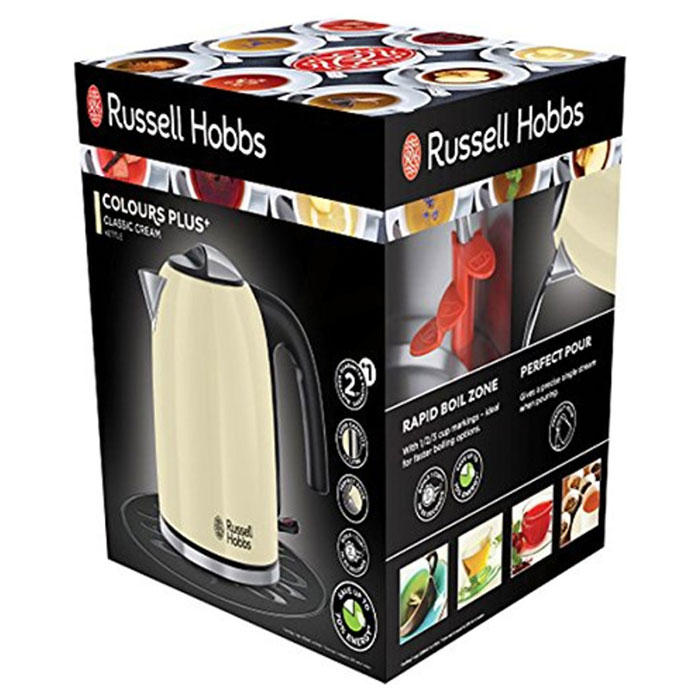 Электрочайник RUSSELL HOBBS Colours Plus Classic Cream (20415-70)