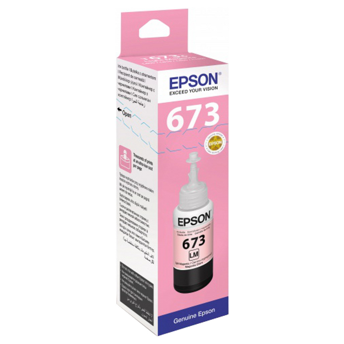Чернила EPSON T6736 Light Magenta (C13T67364A)