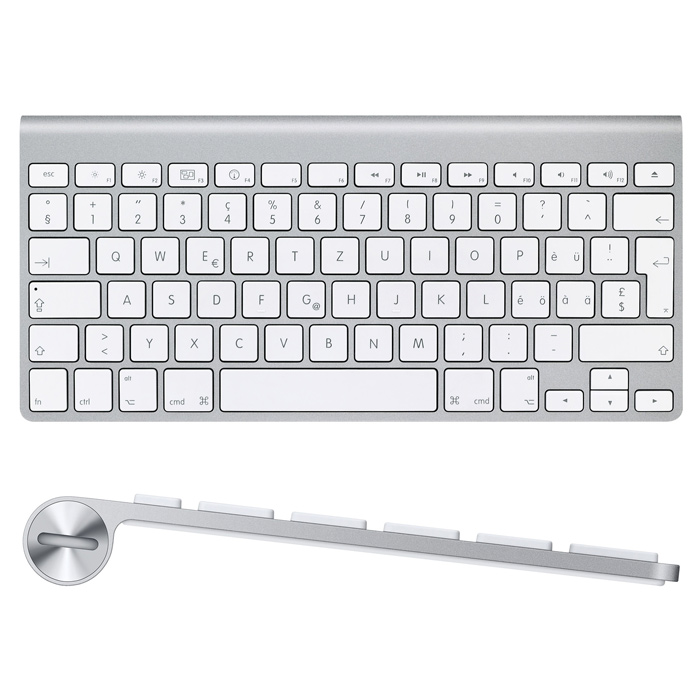 Клавіатура бездротова APPLE A1314 Wireless Keyboard (MC184RS/B)