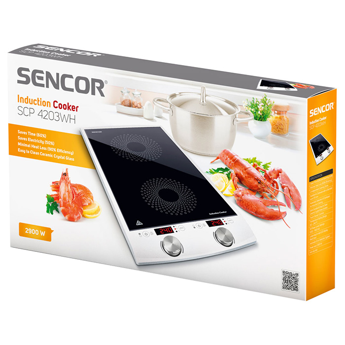 Настільна індукційна плита SENCOR SCP 4203WH (41001972)