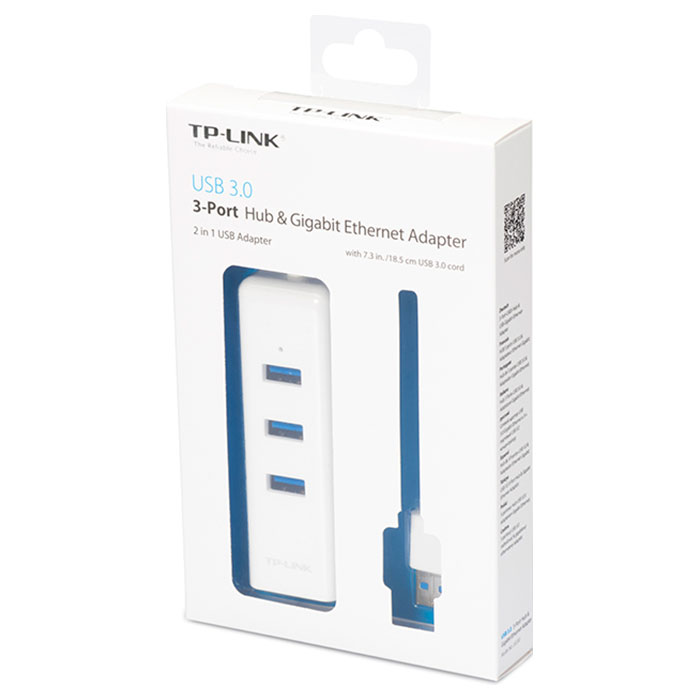 Сетевой адаптер с USB хабом TP-LINK UE330