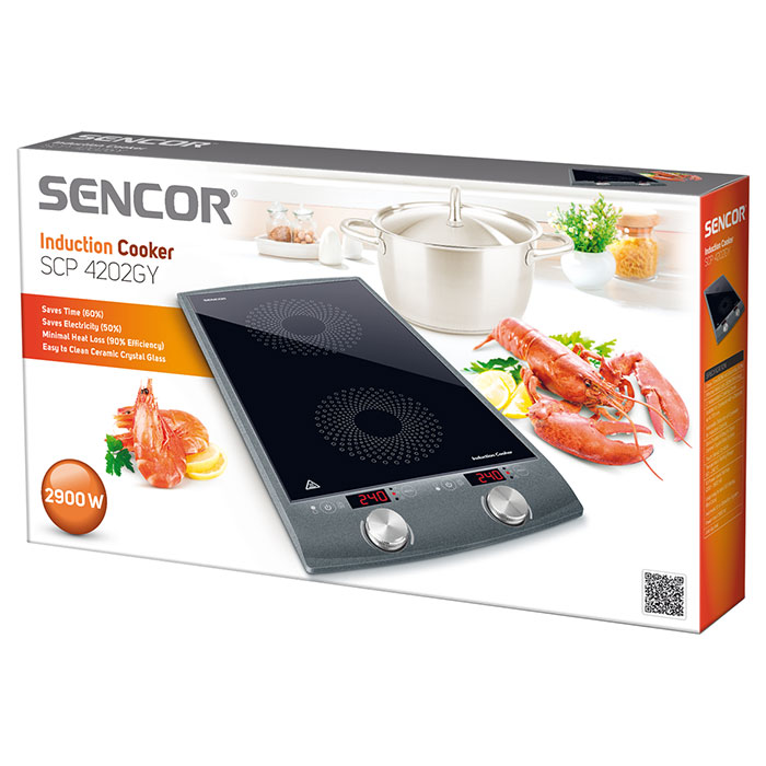 Настільна індукційна плита SENCOR SCP 4202GY (41000064)