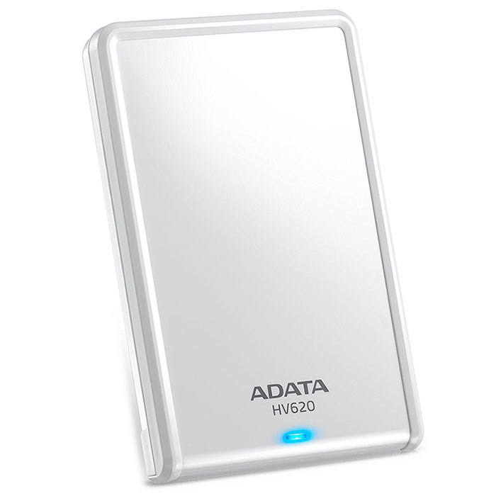 Портативный жёсткий диск ADATA HV620 1TB USB3.0 White (AHV620-1TU3-CWH)