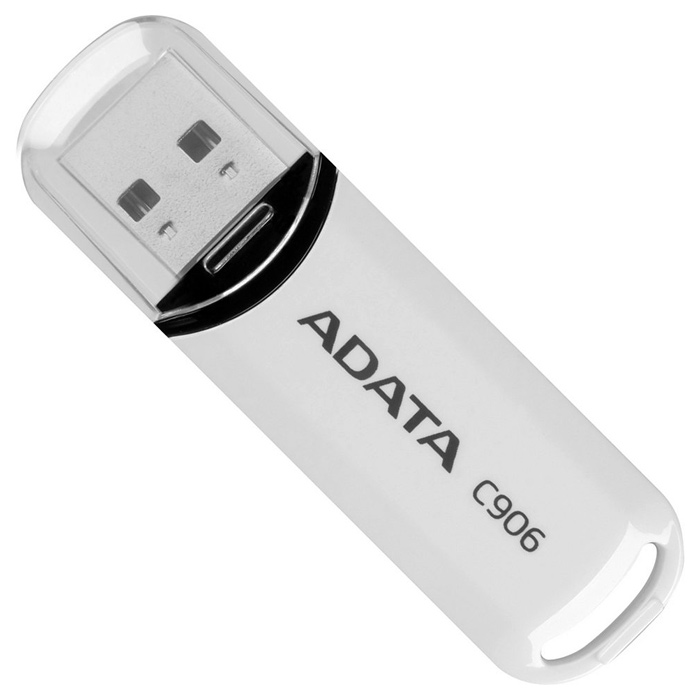 Флешка ADATA C906 8GB White (AC906-8G-RWH)