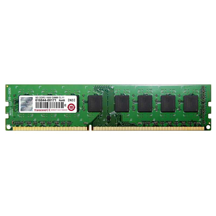 Модуль пам'яті TRANSCEND DDR3 1600MHz 8GB (JM1600KLH-8G)