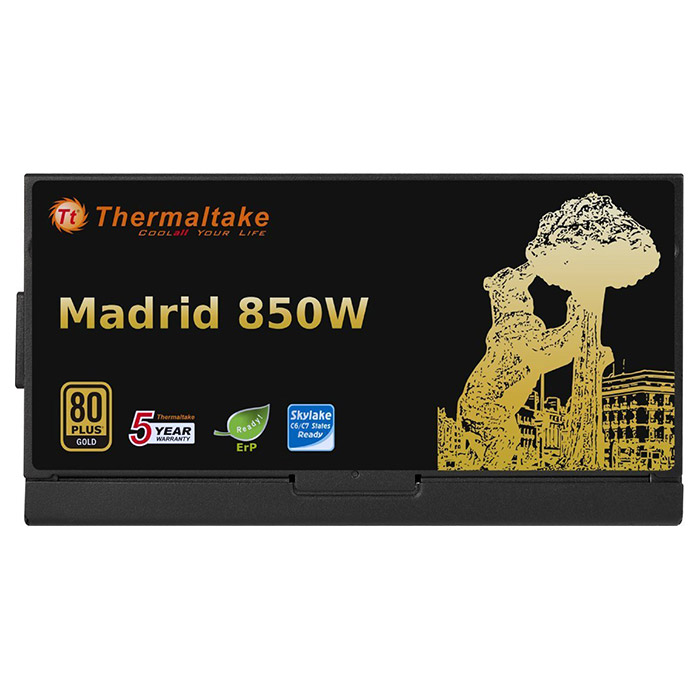 Блок живлення 850W THERMALTAKE European Gold Madrid 850 (W0495RE)