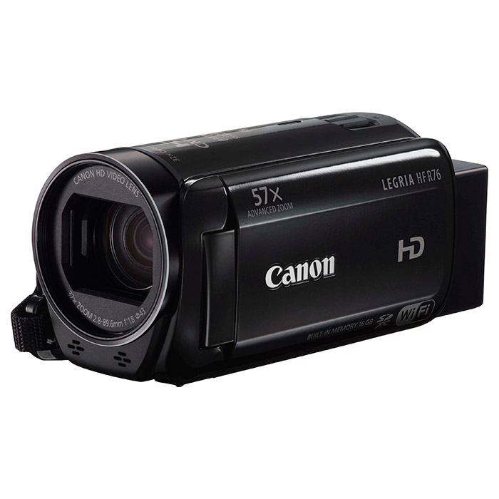 Видеокамера CANON Legria HF R76 Black (1237C009)