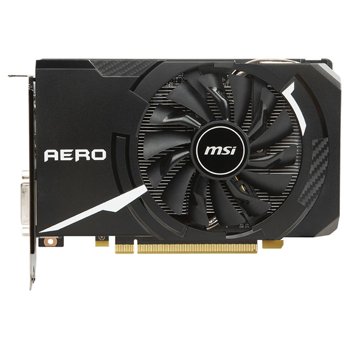 Відеокарта MSI GeForce GTX 1060 3GB GDDR5 192-bit Aero ITX (GTX 1060 AERO ITX 3G)