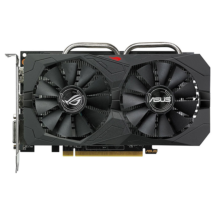 Відеокарта ASUS ROG Strix Radeon RX 560 OC Edition 4GB GDDR5 (ROG-STRIX-RX560-O4G-GAMING)