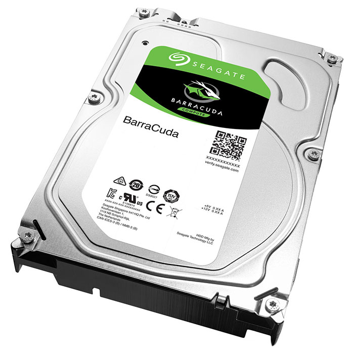 Жёсткий диск 3.5" SEAGATE BarraCuda 4TB SATA/256MB (ST4000DM004)