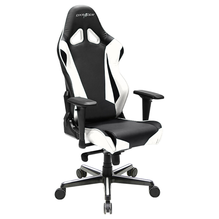 Кресло геймерское DXRACER Racing Black/White (OH/RV001/NW)