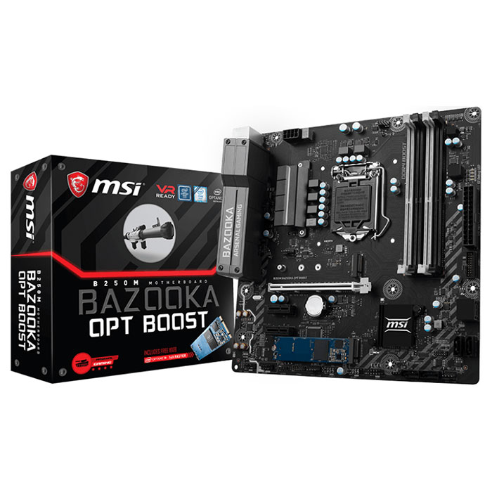 Материнська плата MSI B250M Bazooka OPT Boost