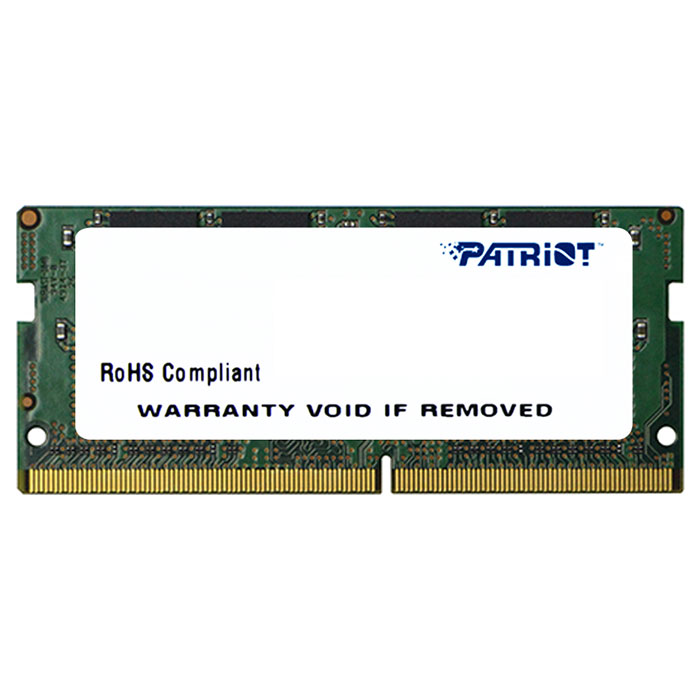 Модуль памяти PATRIOT Signature Line SO-DIMM DDR4 2400MHz 8GB (PSD48G240081S)