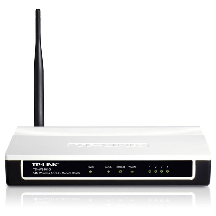 ADSL модем Wi-Fi TP-LINK TD-W8901G (Wi-Fi G, 4xLAN)