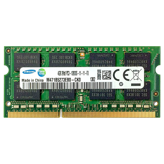 Модуль памяти SAMSUNG SO-DIMM DDR3 1600MHz 4GB (M471B5273EB0-CK0)