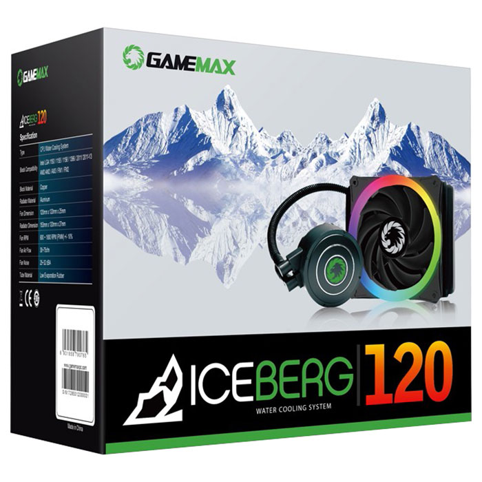 Система водяного охлаждения GAMEMAX Iceberg 120