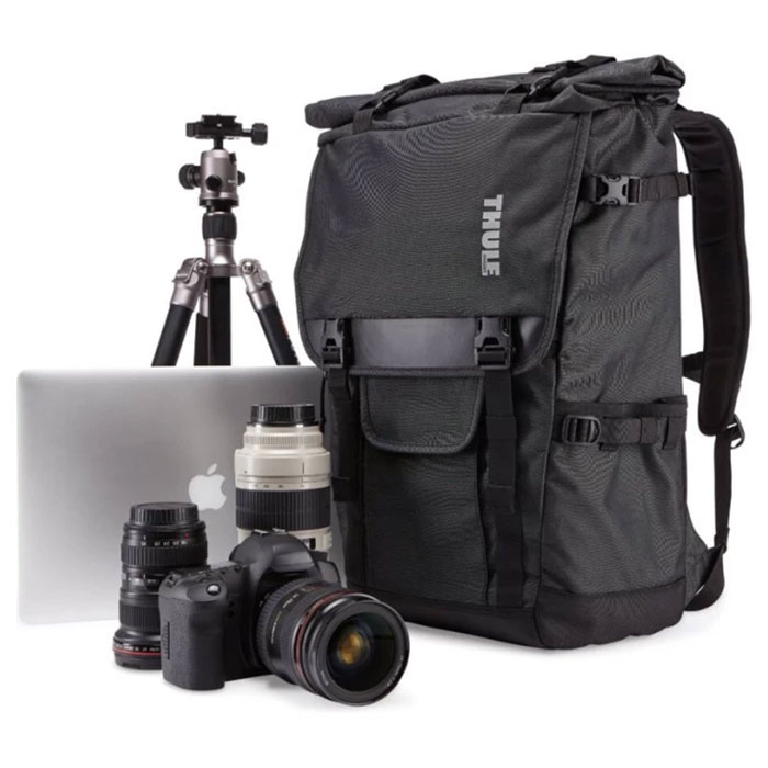 Рюкзак для фотокамери THULE Covert DSLR Rolltop Dark Shadow (TCDK-101/3201963)