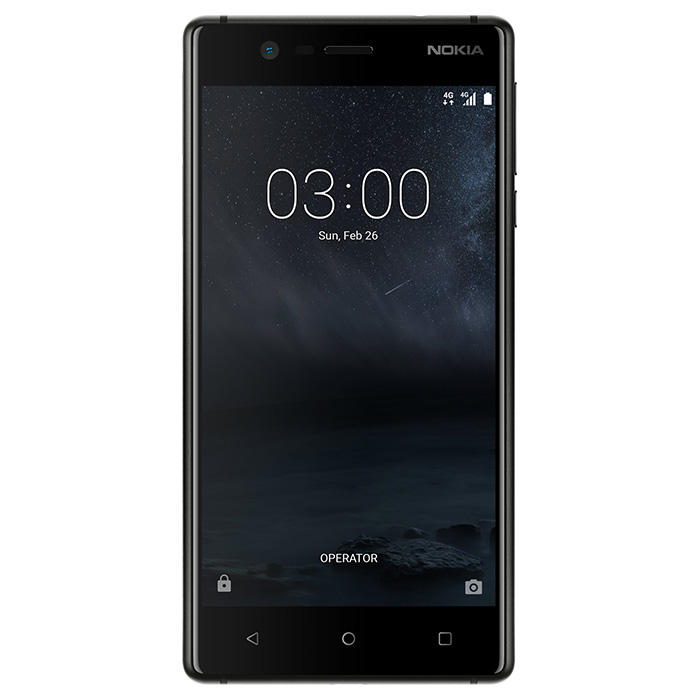 Смартфон NOKIA 3 Matte Black